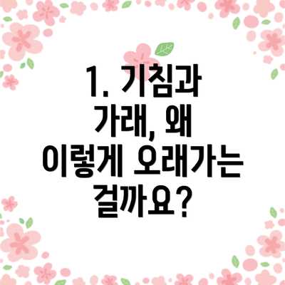 1. 기침과 가래, 왜 이렇게 오래가는 걸까요?