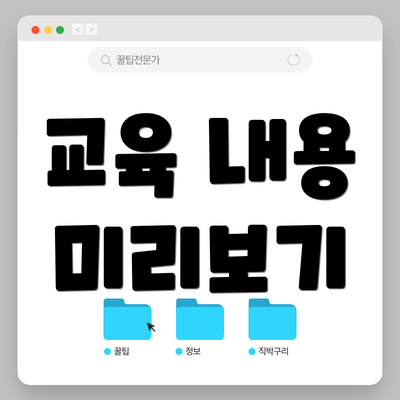 교육 내용 미리보기