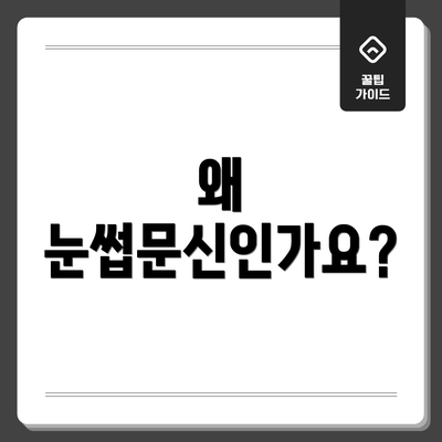 왜 눈썹문신인가요?